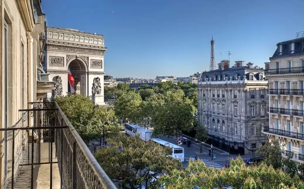 Hotel Belfast Paris - Balkon